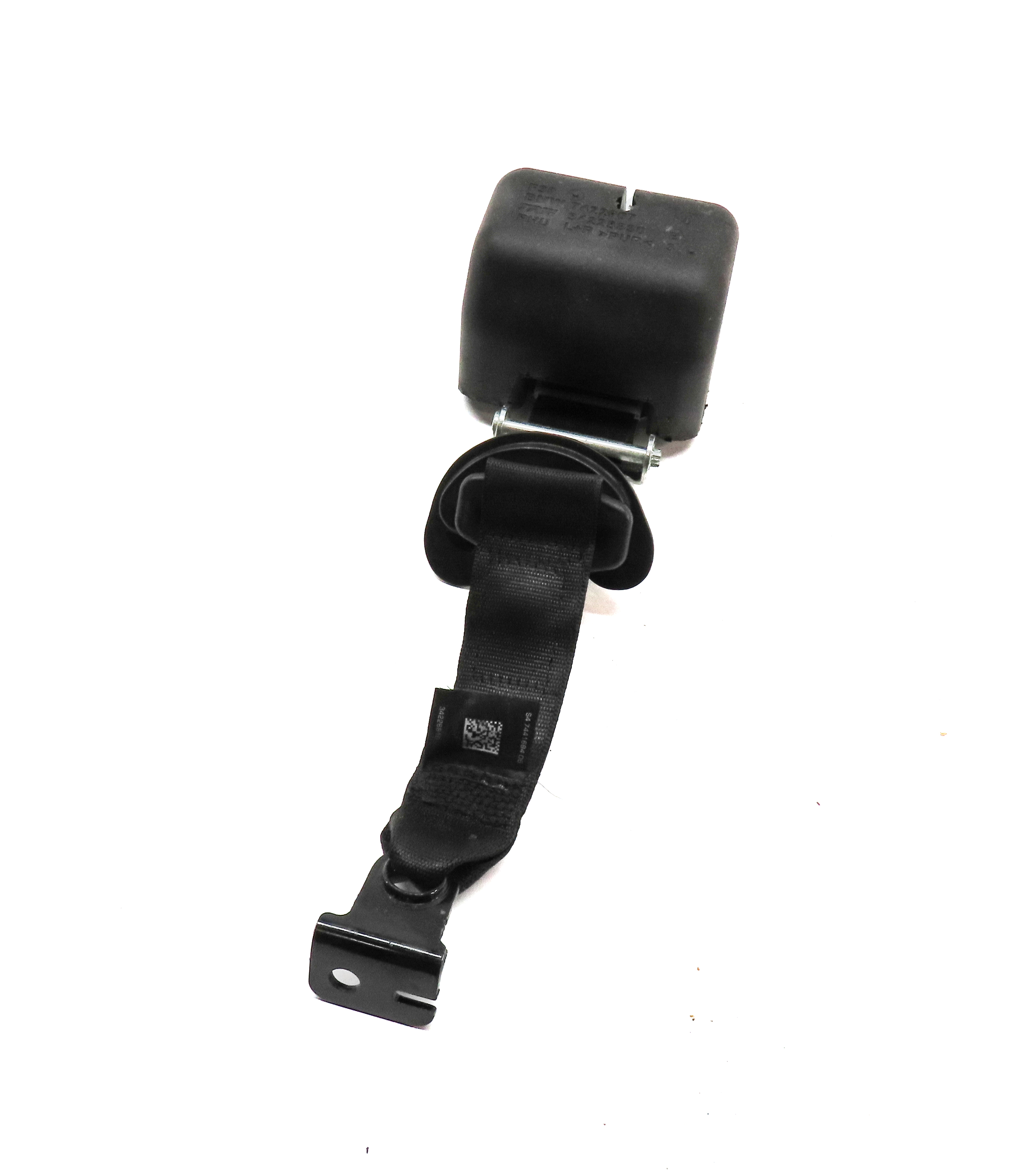 2018 BMW X2 (F39) REAR RIGHT 2ND ROW SEATBELT SEAT BELT RETRACTOR (BLACK) — exact item pictured